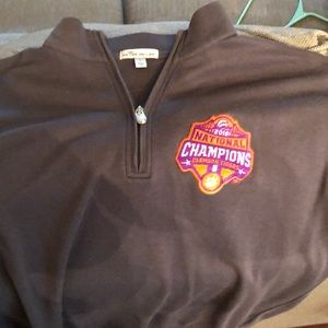 Peter Millar, clemson 2018 1/4 zip pullover